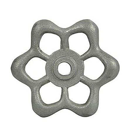 Thrifco Plumbing 16 Pt. Round Broach Outdoor Faucet Wheel Handle 4400285